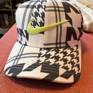 Nike Golf Aerobill Classic ‘99 and Black and White Patterned Cap, OSFM, NWOT